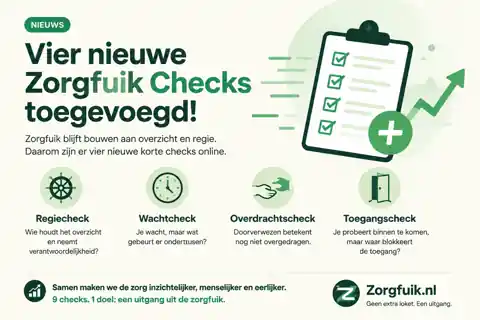 Vier nieuwe Zorgfuik Checks toegevoegd